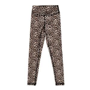 Zyia Active Leggings Leopard Print Hi Rise Cheetah Athleisure Activewear Workout